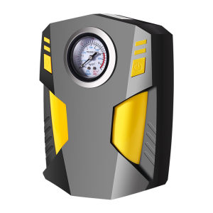 Portable Car Tire Inflator with Pressure Gauge 12V