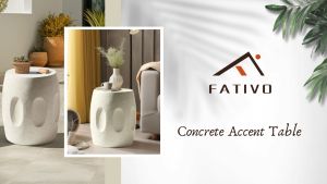 โต๊ะ โต๊ะสนาม โต๊ะสนามในสวน โต๊ะมินิมอล โต๊ะข้างเตียงขนาดเล็ก โต๊ะข้างสแน็ค โต๊ะข้างเตียง 【พร้อมส่งจากไทย】Concrete Art Side Table Lightweight Accent Table 34x46cm Off-white Round Sofa End Sides Tables Sitting Chair Bedside Table Indoors Outdoors Patios