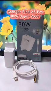 Charger HP OPP X5 PRO 5G 80W Super VOOC Support Fast Charging