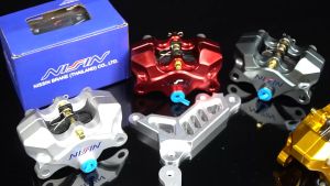Heo dầu Nissin Moto 2piston kèm pát gắn dành cho các dòng xe