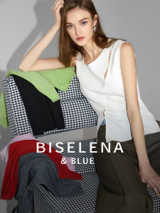 BEIQIANI | Lace Asymmetrical Sleeveless Top