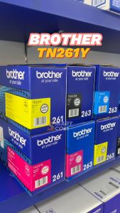 ตลับหมึกเลเซอร์แท้ Brother TN-261 Y ใช้กับปริ้นเตอร์ Brother รุ่น HL-3150CDN/3170CDWMFC-9140CDN/9330CDW