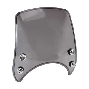 Kính Chắn Gió Xe Máy Đa Năng Bộ Chắn Gió 5-7in Đèn Pha PC Tương Thích Với Phụ Kiện Kawasaki Suzuki Honda Harley XL883