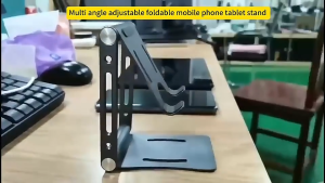Stand Holder Hp  A01 Kisonli Dudukan Ponsel Folding Dekstop Alumunium Phone Holder Foldable