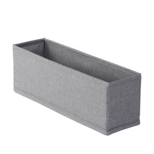 Japanese Style Large Size 16 Grids Fabric Underwear Drawer Organizer Box Built-In Separator for Closet Innerwear And Socks