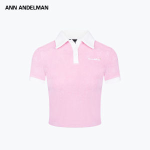 ANN ANDELMAN | Tennis Series Towel Fabric Polo Shirt