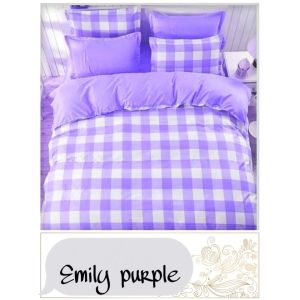 seprei homemade Bahan halus tidak luntur sudah termasuk sarung bantal dan guling