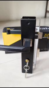 KUNCI PINTU HITAM / KUNCI BESAR MINIMALIS / HANDLE PINTU MURAH / KUNCI PINTU