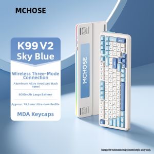 MCHOSE | Customized Wireless Bluetooth Tri-Mode Mechanical Keyboard
