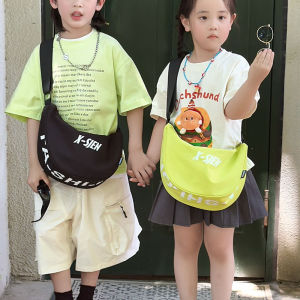 Balo Trẻ Em Thời Trang Ngoài Trời Nhẹ Chống Thấm Nước Thể Thao Đeo Chéo Có Ký Tự Dành Cho Bé Trai Và Bé Gái YAHOBENO 9018