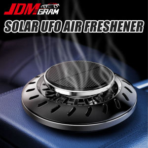 JDMGRAM UFO จัดแต่งทรงผมรถ Air Freshener น้ำหอมพลังงานแสงอาทิตย์หมุนที่นั่งน้ำมันหอมระเหย Diffuser กลิ่นหอมยาวนานอุปกรณ์เสริมรถยนต์