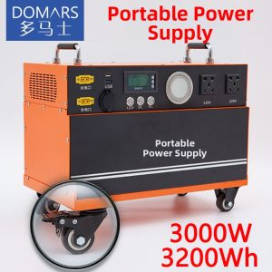 Domars | Solar High Power Large Capacity Mobile Power Station 3000W