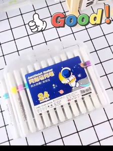 Color Acrylic Marker Pen DIY Hand Craft Paint Art Design School Supplies Stationery 儿童丙烯马克笔不透色涂鸦涂色绘画笔套装