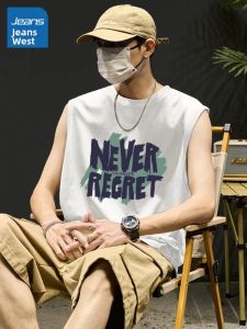 Jeanswest | Fashionable Stylish Loose Fit Tank Top for Mens Fitness and Casual Wear