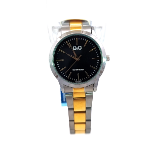 Q&Q C11A-006PY* Two-Tone Stainless Steel Watch