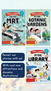 [SG STOCK] WS E - Timmy and Tammy (Full Set 1) (3 Books) Children Science Book Age 3-8