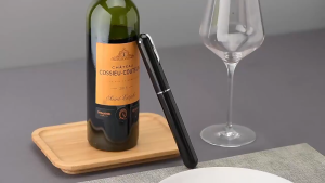 [SG Ready Stock] Slim Air Pump Wine Bottle Opener | Effortless Air Pressure Corkscrew Remover with Foil Cutter
