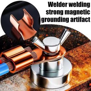 Feelife Welder Welding Strong Magnetic Grounding Tool Special Strong Magnetic Grounding Tool for Strong Single Head Welding