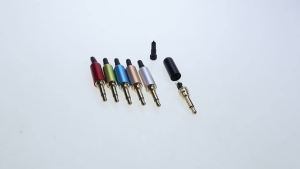 YuXi 1 Piece 3.5mm Mono Plug 2 Pole Audio Connector 3.5 Headphone Speaker Terminal Microphone Jack For Soldering Earphone Cable