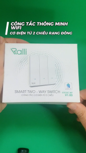 Công Tắc Cơ Điện Tử WiFi Rạng Đông CTC2C.WF –Công Tắc Thông Minh Điều Khiển Từ Xa Hẹn Giờ Qua App