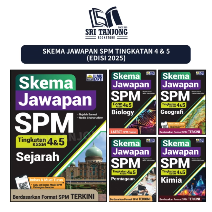 [ST] ILMU BAKTI 2025 : SKEMA JAWAPAN SPM KSSM TINGKATAN 4 & 5 (FORMAT ...