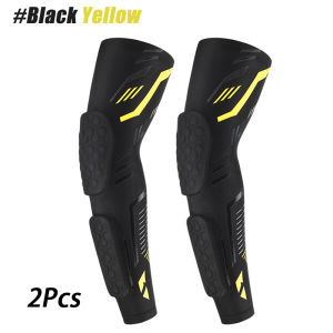 1/2PCS Padded Arm Sleeves Elbow Forearm Crashproof Pads for Football Basketball Volleyball Soccer