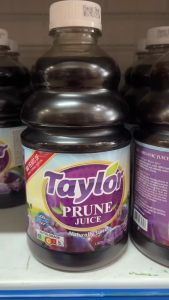 Date 03/27 Nước ép mận tự nhiên / hữu cơ Taylor Mỹ 946ml - Taylor Prune Naturally / Organic