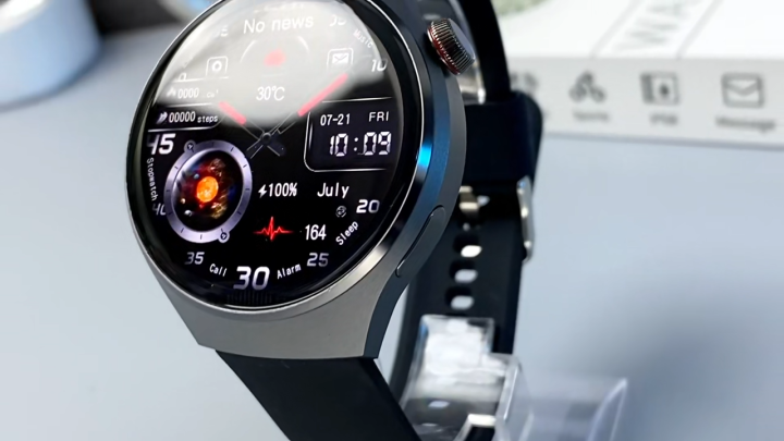 For HUAWEI Watch Pro GPS NFC Smart Watch Men 360*360 AMOLED Screen