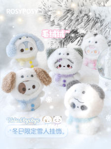 Cute Snowman Plush Toy Hang Accessory Gift