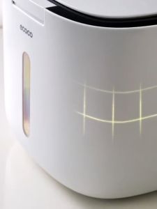 Ecoco Rice Dispenser Storage 5kG Container Hosusehold Air-Tight Moisture-Proof 10KG Large Capacity Food Storage & Dispenser For Kitchen