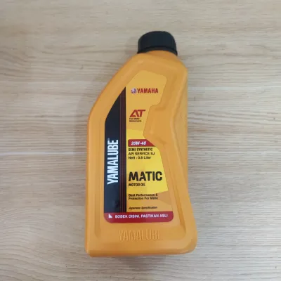 OLI OIL YAMALUBE MATIC 800ML 20W-40 KEMASAN TERBARU