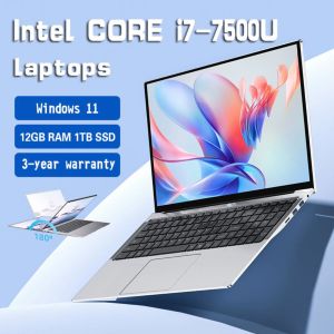 【รับประกัน 3 ปี+COD】แล็ปท็อป 14.1 นิ้ว | Intel Core i7-7500U | Windows 11 | 12GB RAM | 512GB/1TB SSD | FHD 1920x1080 | แล็ปท็อปเกม & งาน | ฟรีสติ๊กเกอร์แป้นพิมพ์ภาษาไทย