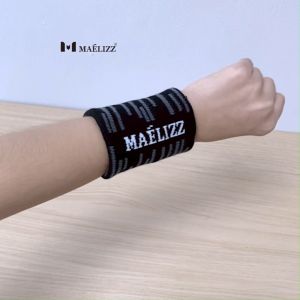 bkk Maelizz (1 ชิ้น) ริสแบนด์ ผ้ารัดข้อมือซับเหงื่อ Wristband สายรัดข้อมือออกกำลังกาย ผ้ารัดข้อมือ ซับเหงื่อ กันเหงื่อ ระหว่างออกกำลังกาย เล่นกีฬา ปลอกข้อมือ M64 FSA