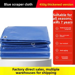 Thickened Outdoor Waterproof Sunshade Rainproof Cargo Truck Tarpaulin PVC Knife Scratch Cloth Industrial Raw Material for Vehicles