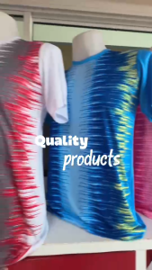 เสื้อออกกำลังกาย เสื้อแข่งขัน เสื้อพิมพ์ลาย เสื้อซ้อม ผ้าไมโคร VL01