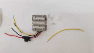 Voltage Converter Regulator DC 12V To 48V Boost Regulator Reducer Transformer With Fuse Waterproof