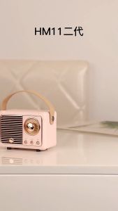 🇸🇬[Ready Stock]  Retro Bluetooth speaker Wireless classical subwoofer FM radioMini portable player