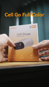 IMOU Cell Go Full Color 3MP QHD Security CCTV Wireless for Vlogging Outdoor Camera Connect to Cellphone Battery Powered