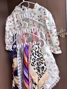 6 สี ไม้แขวนเสื้อผ้า ชุดชั้นใน พลาสติกทรงคลื่น MITI4 พร้อมส่ง รับน้ำหนักได้ดี COD