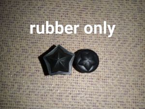 black star baton rubber only limited stock from Mac rubber mas pinakapal ang star