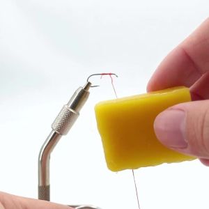 1PC Dubbing Wax Block for Fly Tying - Superior Grip for Dubbing Loop & Touch Dubbing Methods Natural Adhesive S L