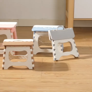 เก้าอี้พลาสติกอเนกประสงค์ เก้าอี้ปิกนิค คุณภาพดีราคาถูกมีหลายสีให้เลือก เก้าอี้พับพกพา Foldable Stool