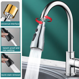 On Sale: Flexible Kitchen Faucet Rotate Freely 360° Stainless Steel Taps Black Sink Faucet