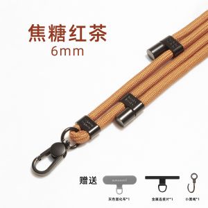 ปรับ 6 มมเชือกกระเป๋าสะพายข้างสำหรับ iPhone 14 pro MAX ป้องกันการตกเคสโทรศัพท์อุปกรณ์เสริมเหมาะสำหรับผู้หญิงจี้โทรศัพท์มือถือ