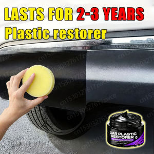 Car Interior & Exterior Scratch Remover Wax - Plastic & Leather Restorer  Tire Protectant & Yellowing Repair - Scratch Remover