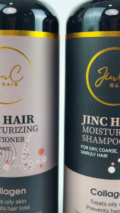 Dầu gội xả cặp JinC Hair hương nước hoa chiết xuất thảo mộc phục hồi tóc hư tổn 800ml