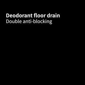 Bathroom Floor Drain Steel Stainless Steel Drain Cover Backflow Preventer With Trap Anti Odor Floor Drain Cover