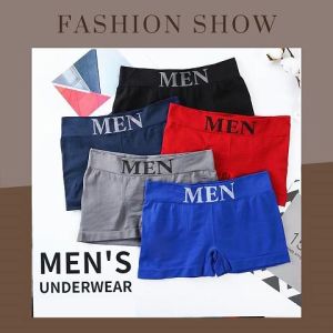 LHShoess New Item กางเกงในผู้ชายขาสั้น ผ้านุ่มใส่สบายไม่อึดอัด เนื้อผ้าระบายอากาศได้ดีไม่อับชื้น ทรงสวยกระชับเข้ารูป พร้อมส่ง ทั่วไทย กดด่วนนน