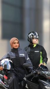ONEDRY Raincoat Motorcycle Rainsuit Baju Hujan Waterproof Rain Coat Baju Hujan Motor Jacket ONEDRY