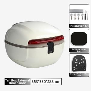 BONINGYU | Large Thick Electric Bike Rear Box